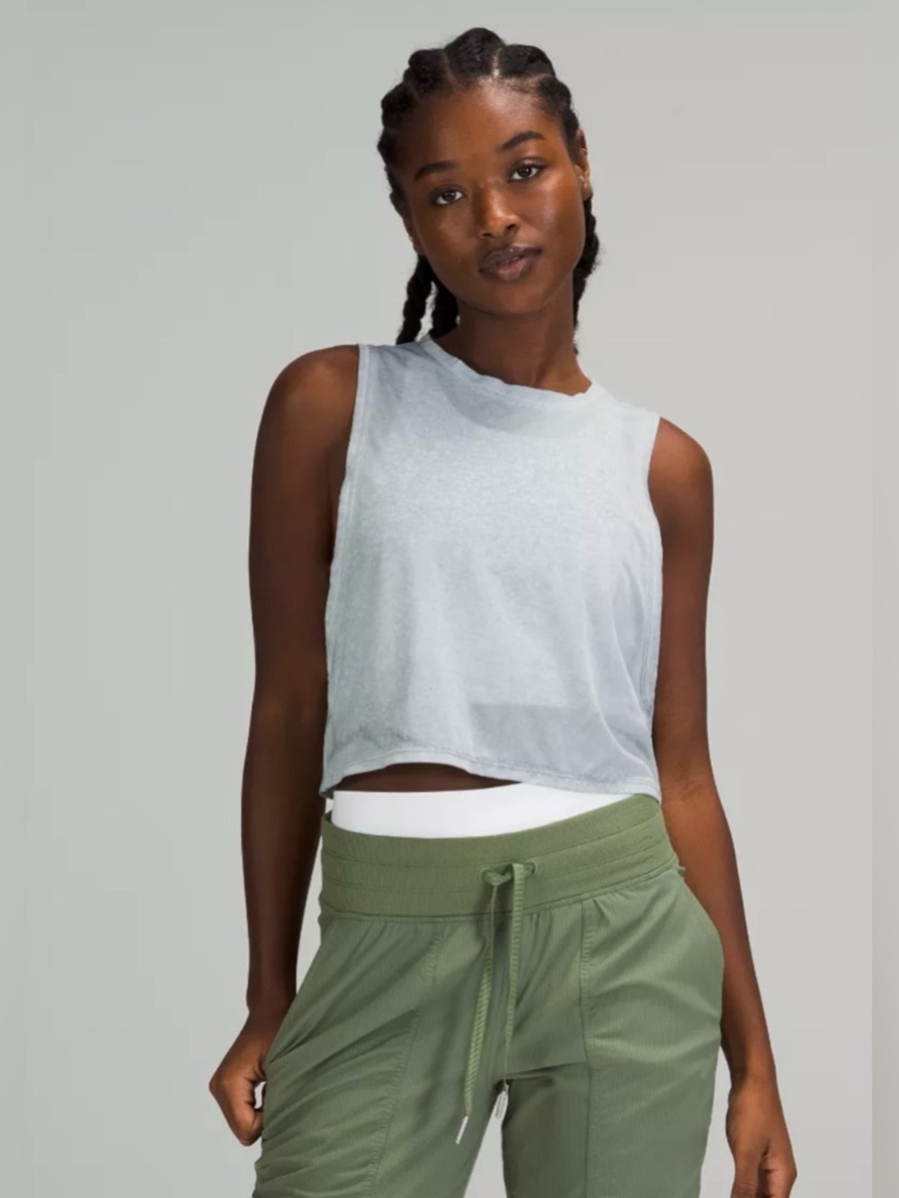 NWT Lululemon ($58) Muscle Lov Crop Tank *Fade